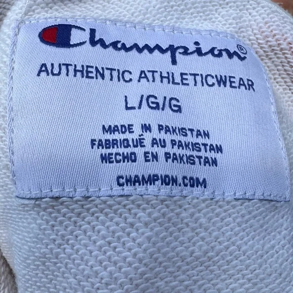 Champion orange tiedyed hoodie sweatshirt / L / Excellent condition - Picture 11 of 13